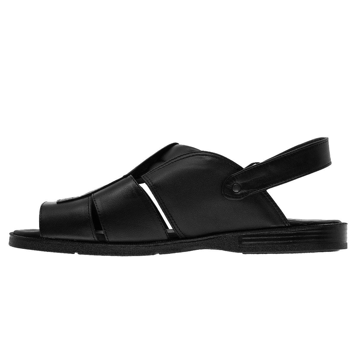 Sandália Masculina Italianinho 10340302 Preta Preto 2