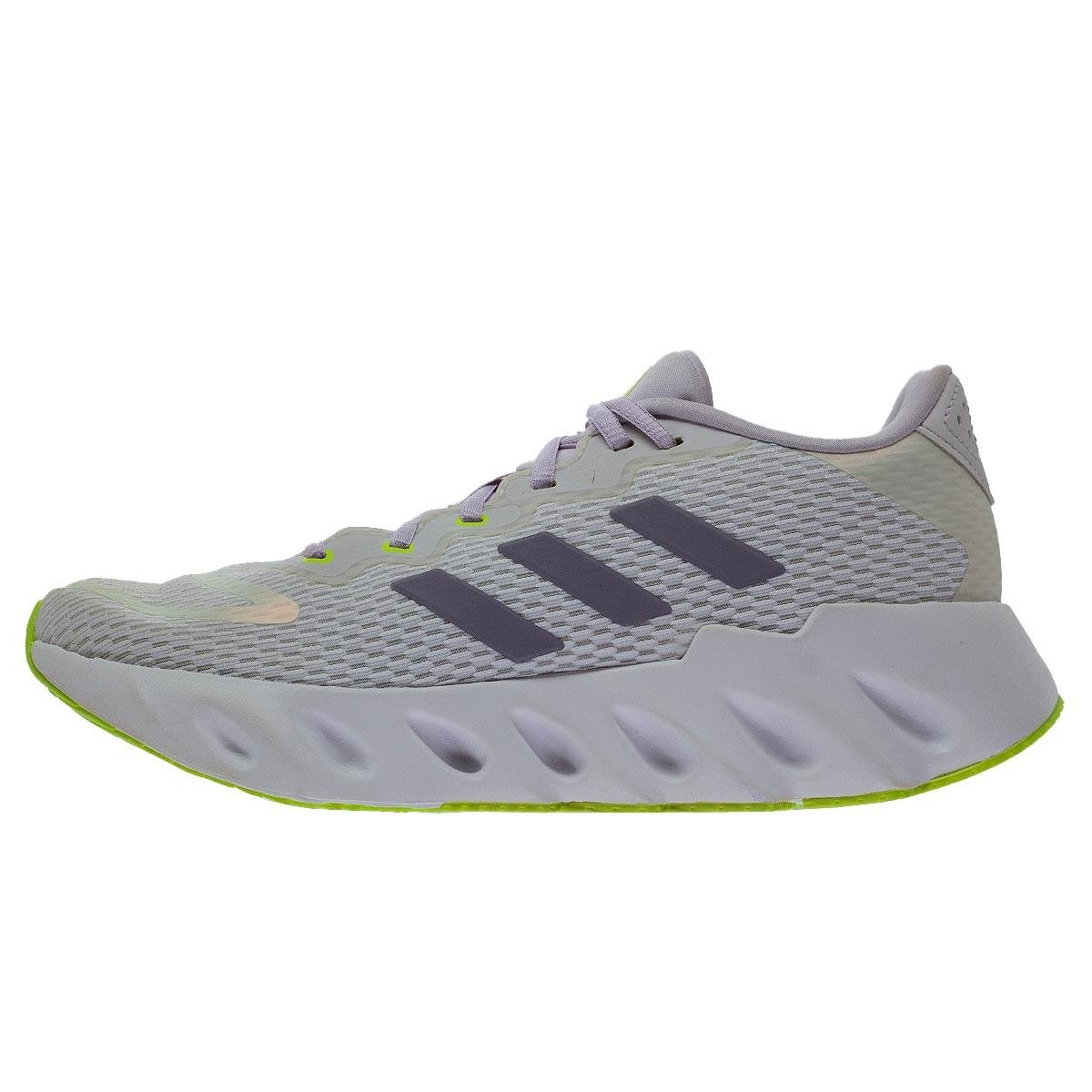 Tênis Esportivo Corrida Feminino Adidas Switch Run W Branco Branco/Cinza 2
