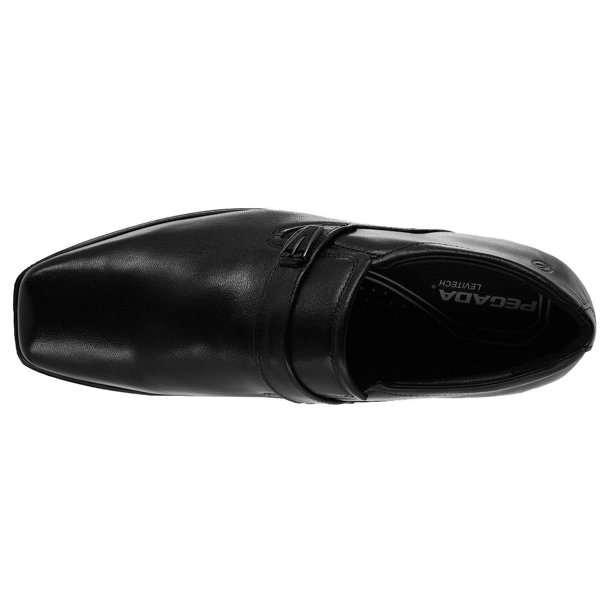 Sapato Social Pegada 122327 Couro Preto Preto 3