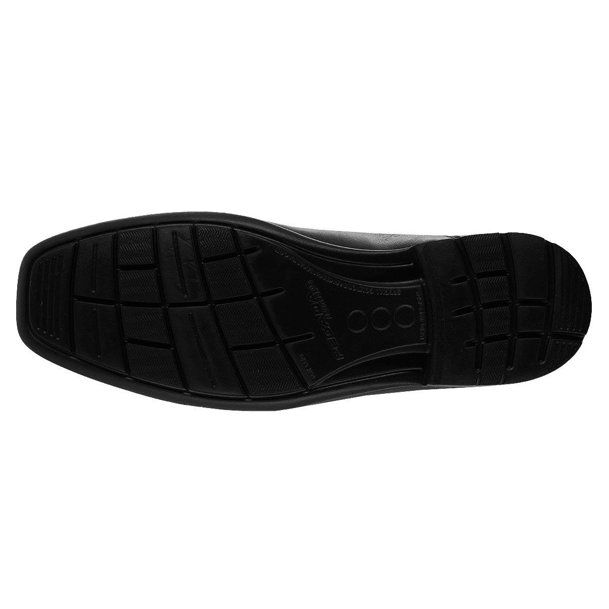 Sapato Social Pegada 122327 Couro Preto Preto 4