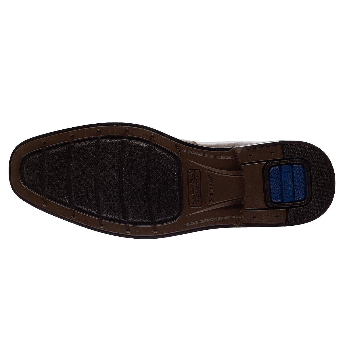 Sapato Social Masculino Pegada 126309 Marrom Marrom 4