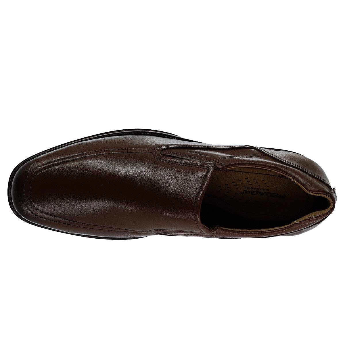Sapato Social Masculino Pegada 123463 Marrom Marrom 3