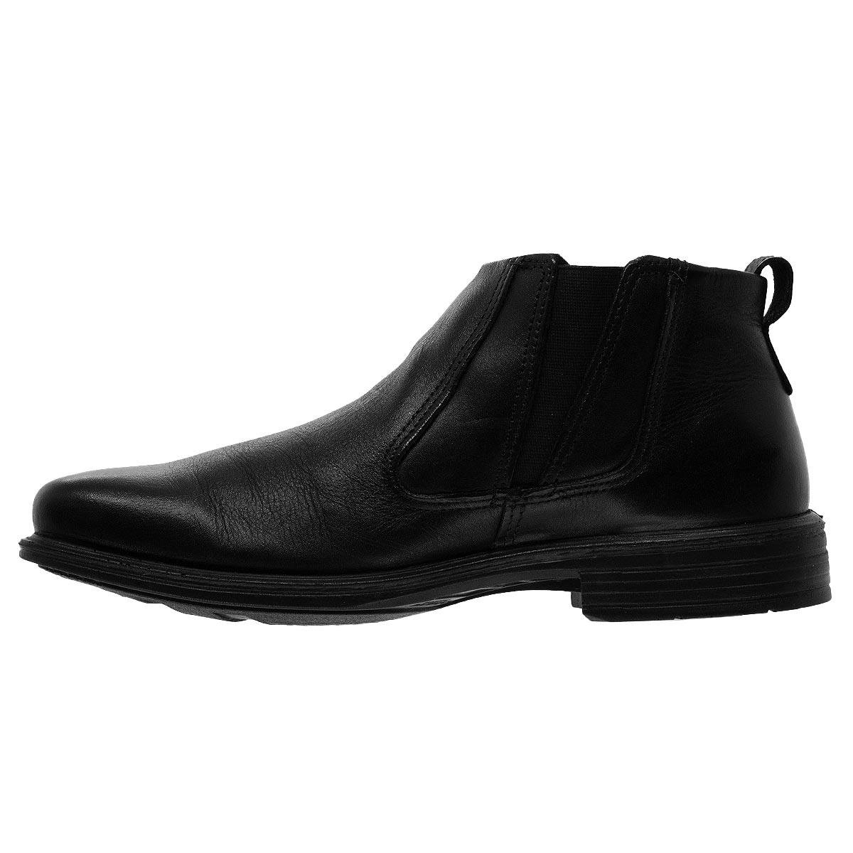 Botina Masculina Pegada 124774 Preta Preto 3