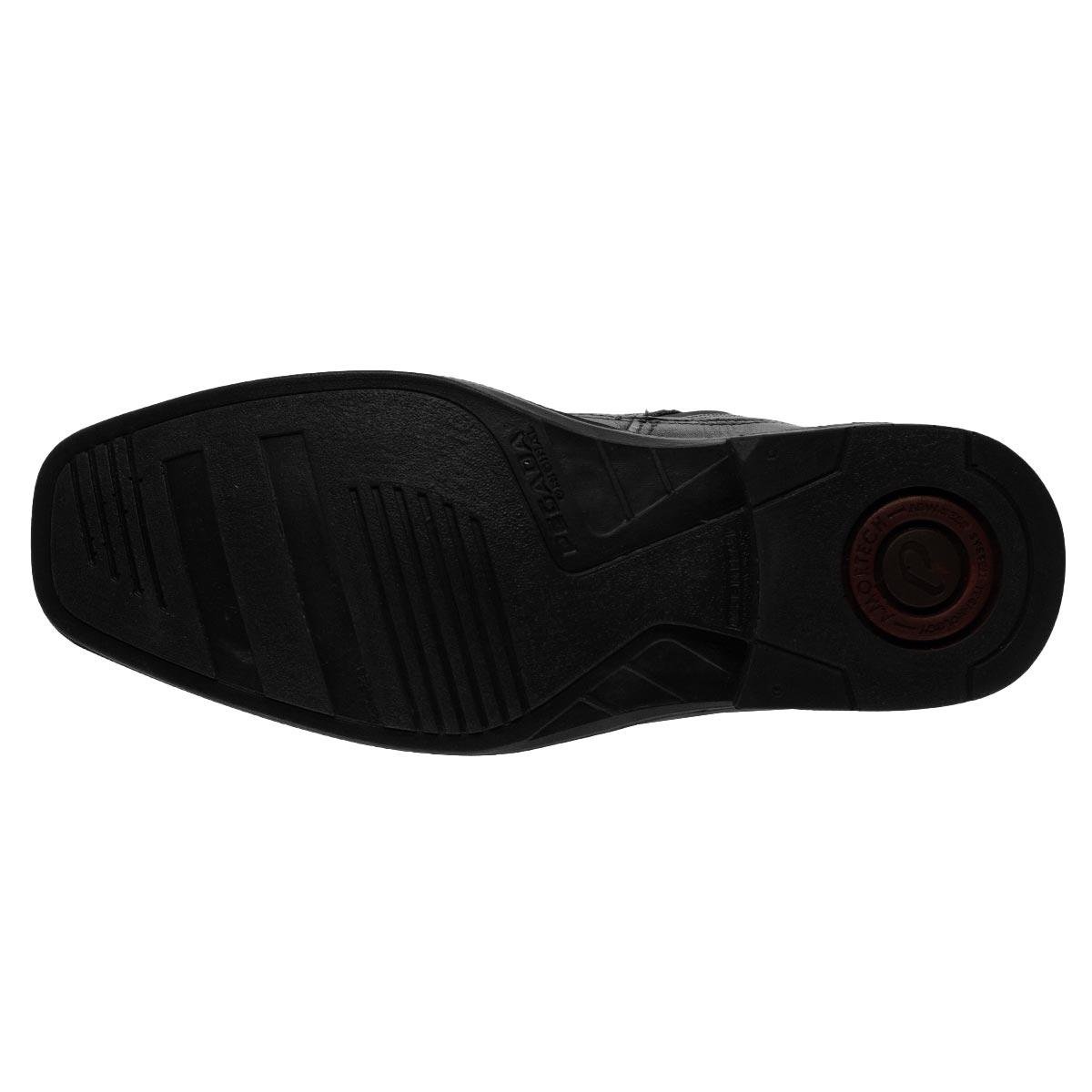 Botina Masculina Pegada 124774 Preta Preto 4