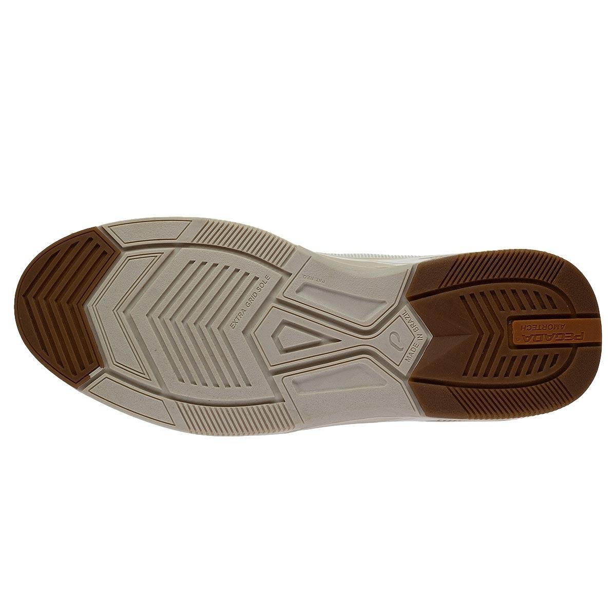 Sapatênis Masculino Pegada 110602 Offwhite Off White 4