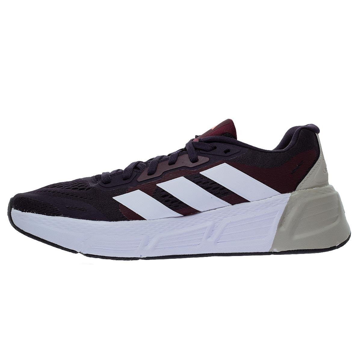 Tênis Esportivo Adidas Masculino Questar 2 M Vinho Bordô 2