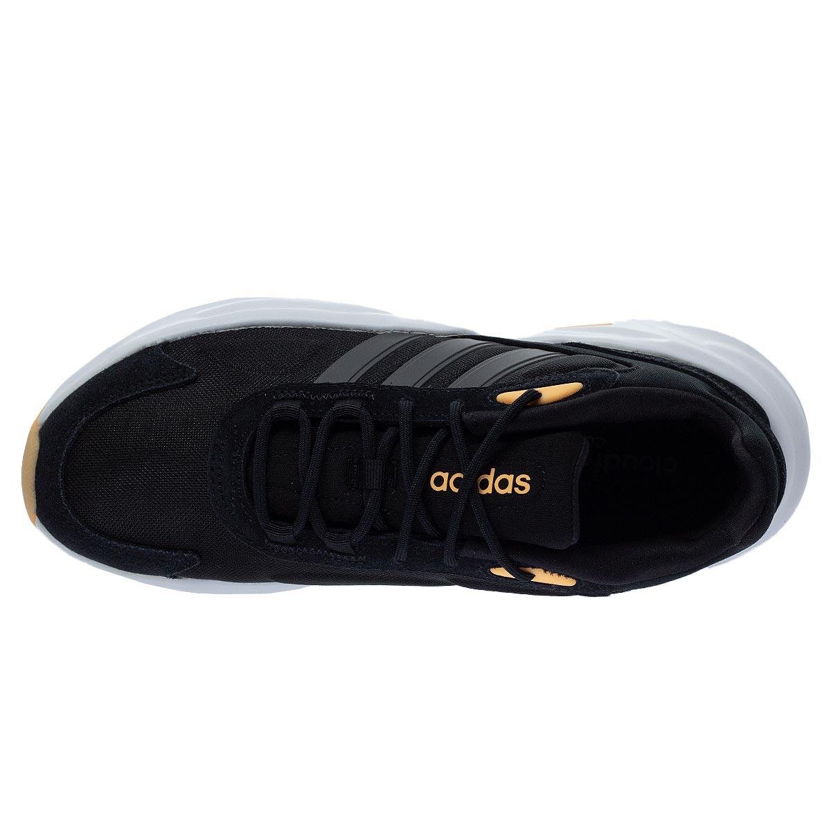 Tênis Esportivo Corrida Feminino Adidas Ozelle Preto Preto 3