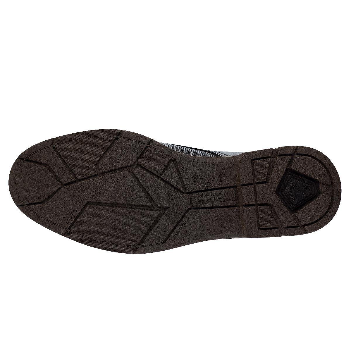 Sapato Social Masculino Pegada 175101 Preto Preto 4