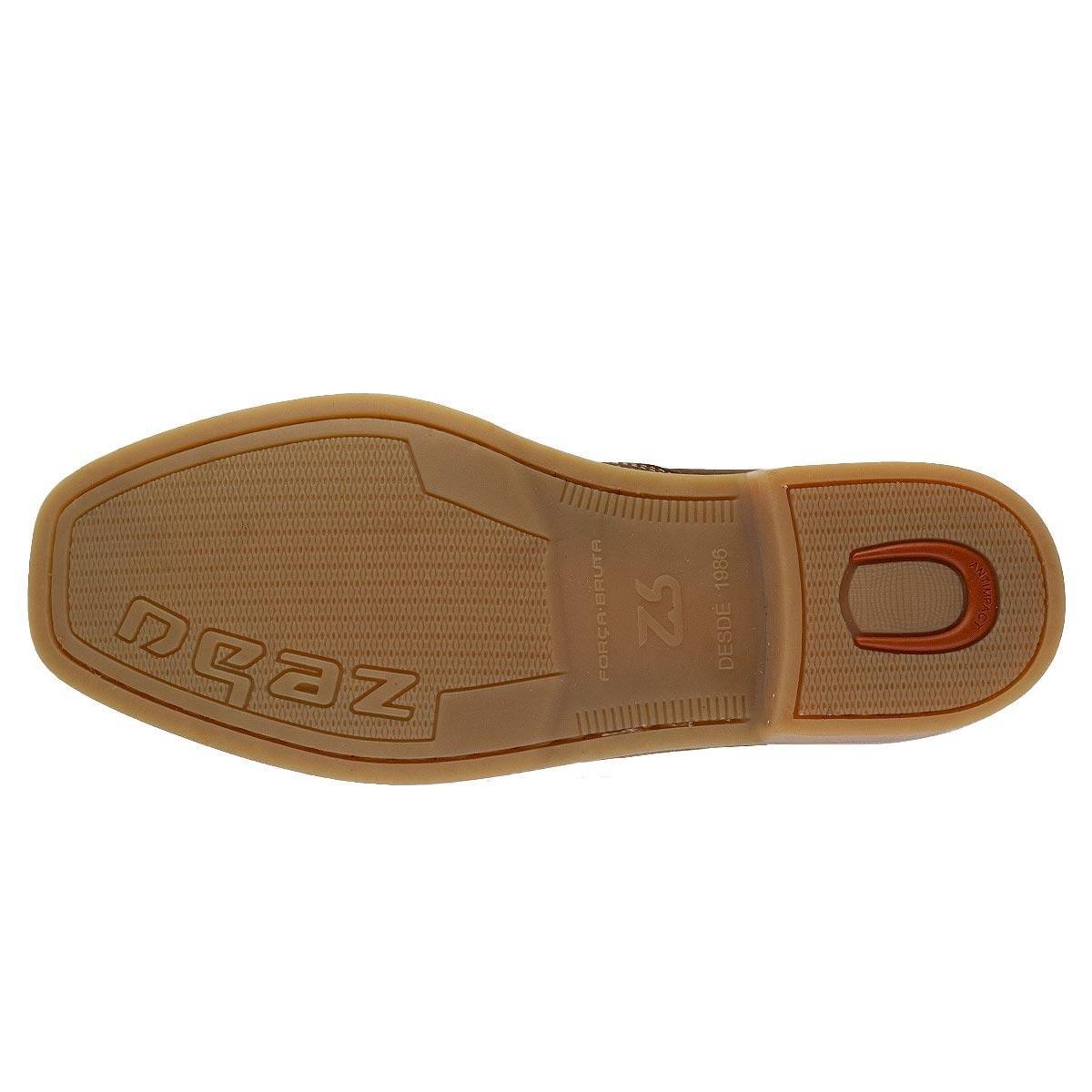 Botina Vira Francesa Masculina Zebu Original 51050 Marrom Marrom Escuro 4