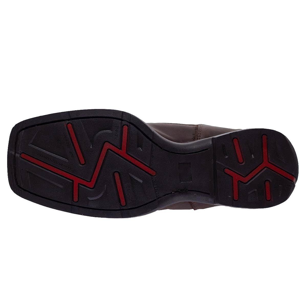 Bota Cano Curto Texana Masculina Big Bull Boots 2600 Marrom Café 4
