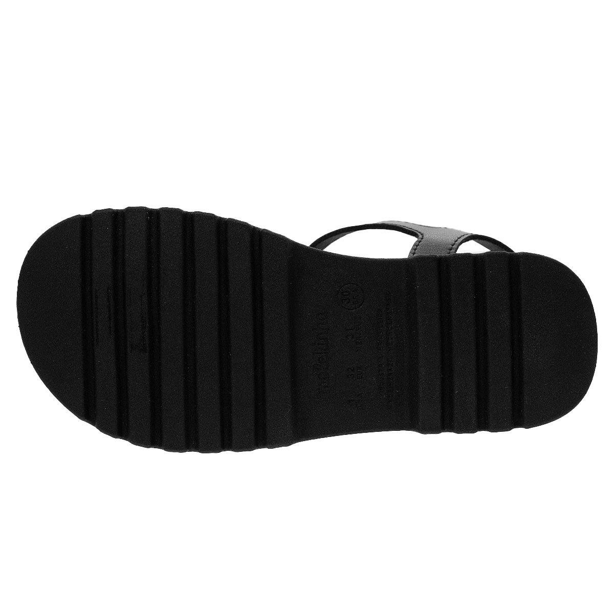 Sandália Rasteira Infantil Menina Molekinha 2344.142 Preto Preto 4