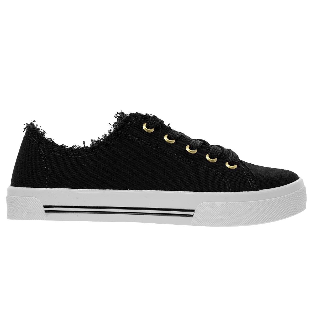 Tênis Feminino Casual Moleca 5667.322 Preto