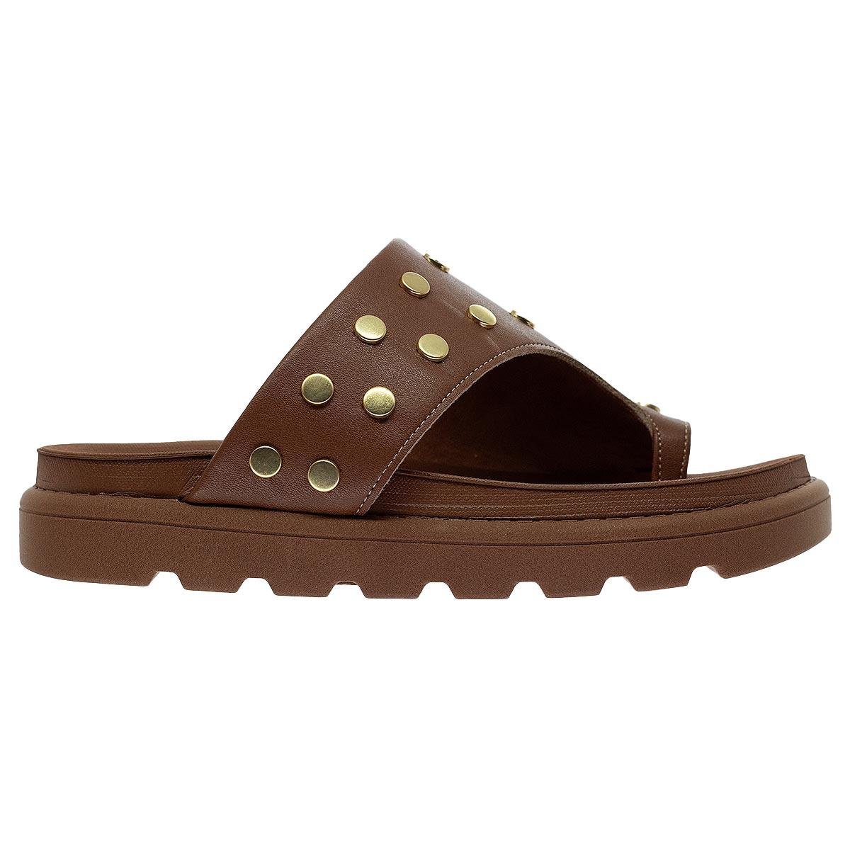 Tamanco Feminino Papete Vizzano 6510.117 Marrom
