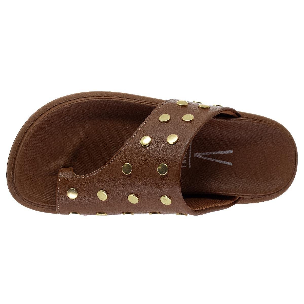 Tamanco Feminino Papete Vizzano 6510.117 Marrom Marrom 3