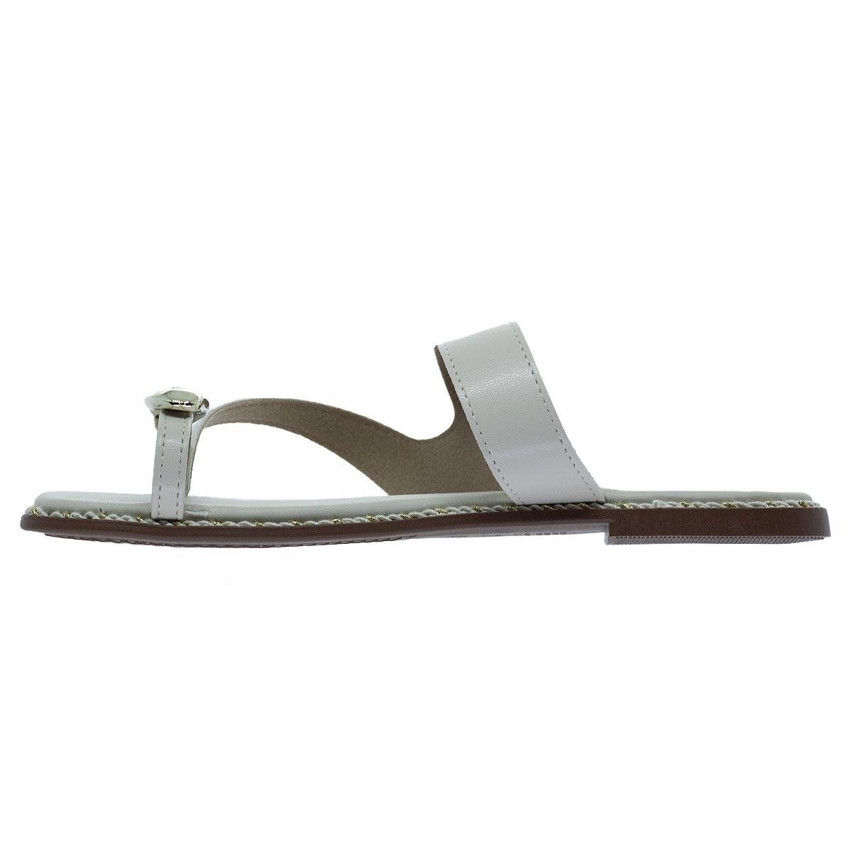Rasteira Feminina Beira Rio 8506.209 Offwhite Off White 2