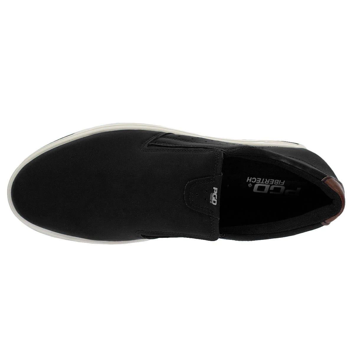Sapatênis Slip On Masculino Pegada 172004 Preto Preto 3