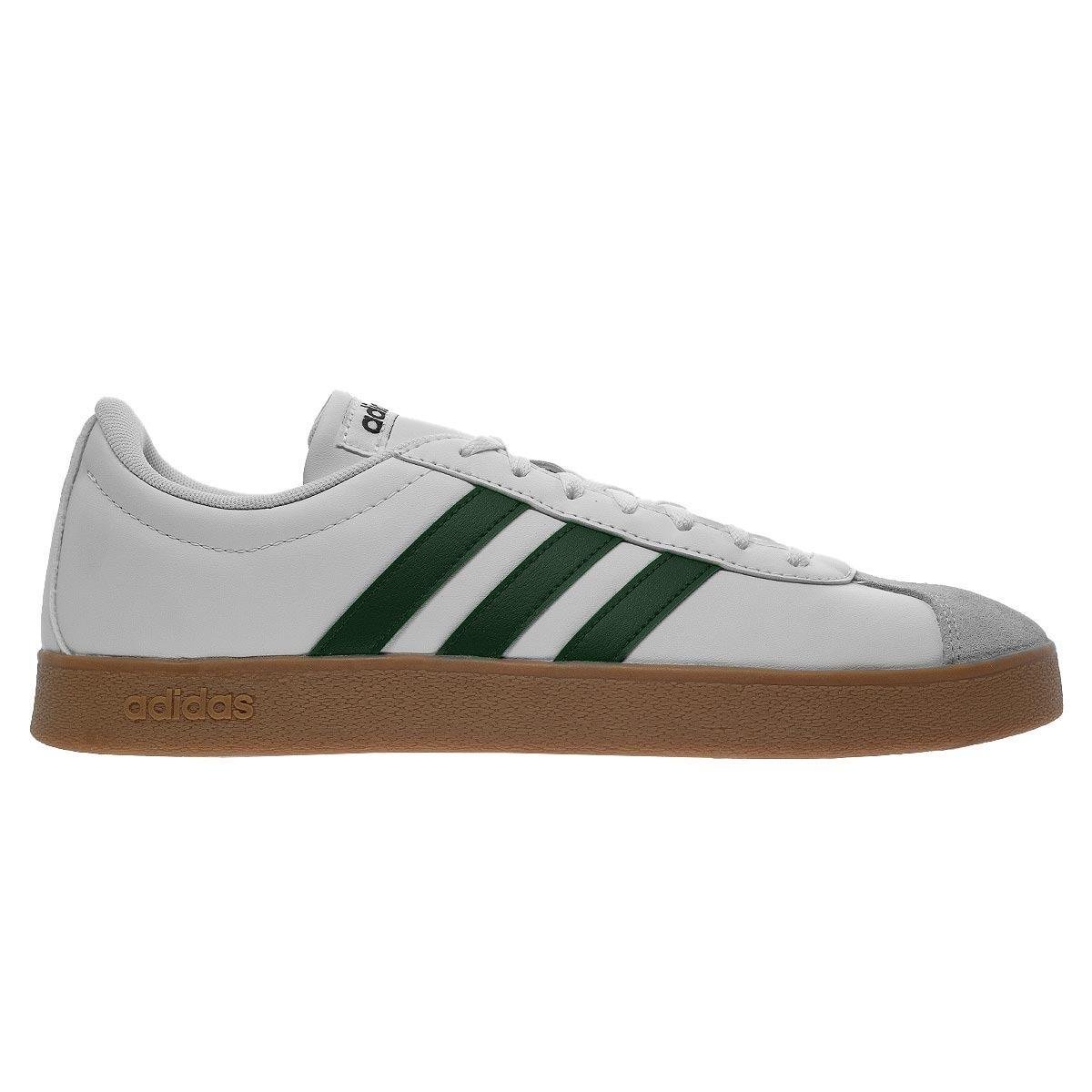 Tênis Casual Masculino Adidas VL Court Base ID3710 Branco Branco 1