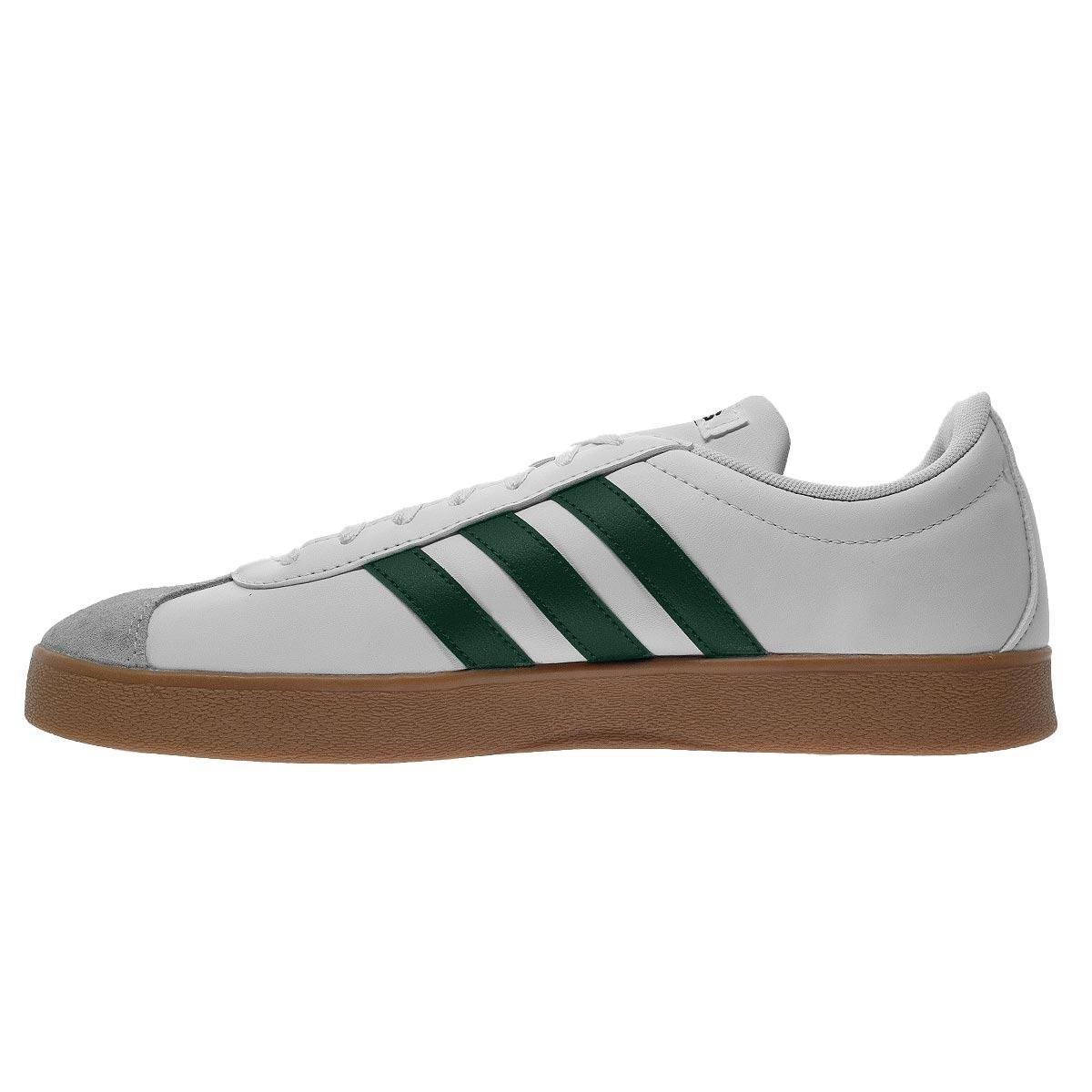 Tênis Casual Masculino Adidas VL Court Base ID3710 Branco Branco 2
