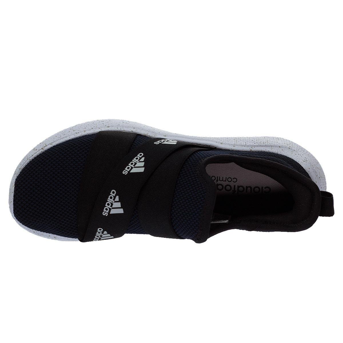 Tenis Slip On Feminino Adidas Puremotion Adapt SPW ID4429 Preto Preto 3