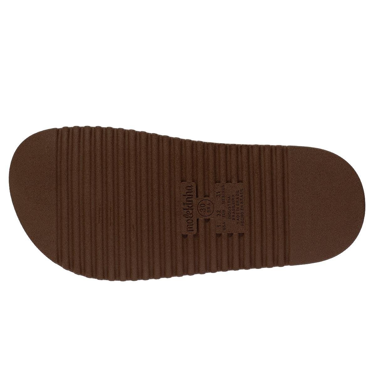 Sandália Rasteira Infantil Menina Molekinha 2357.112 Offwhite Off White 4