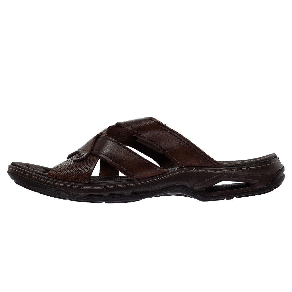 Chinelo Masculino Pegada 133202 Marrom Marrom 3