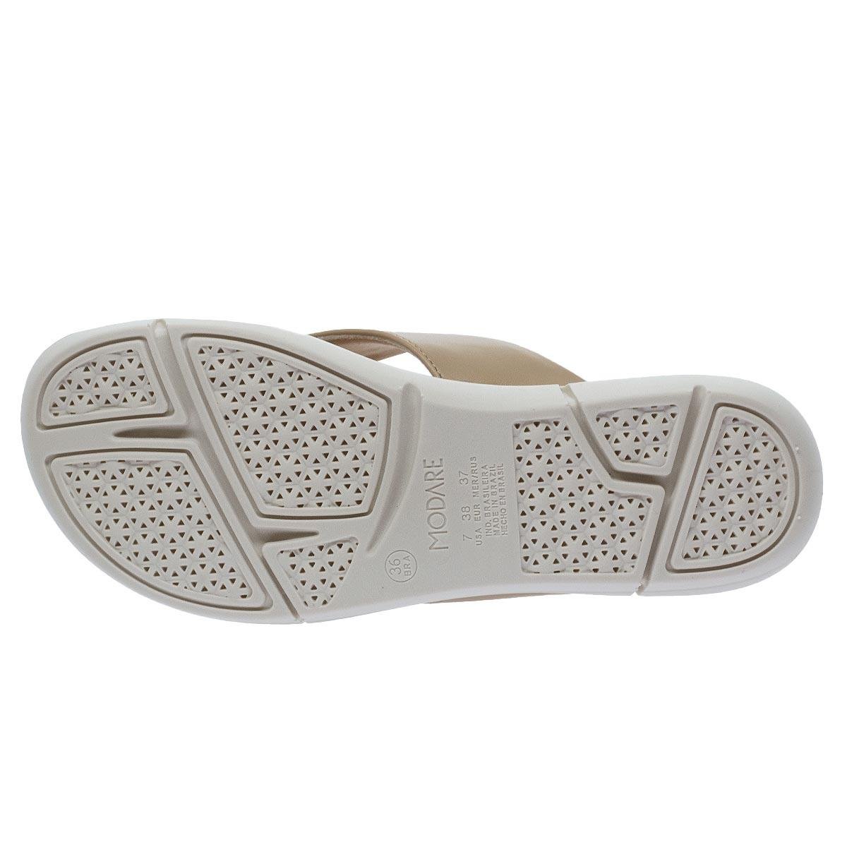 Tamanco Feminino Modare 7199.109 Bege Bege 4