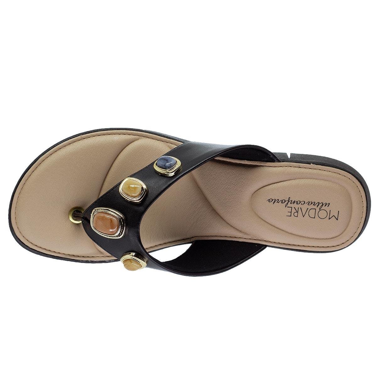 Tamanco Feminino Modare 7199.109 Preto Preto 3