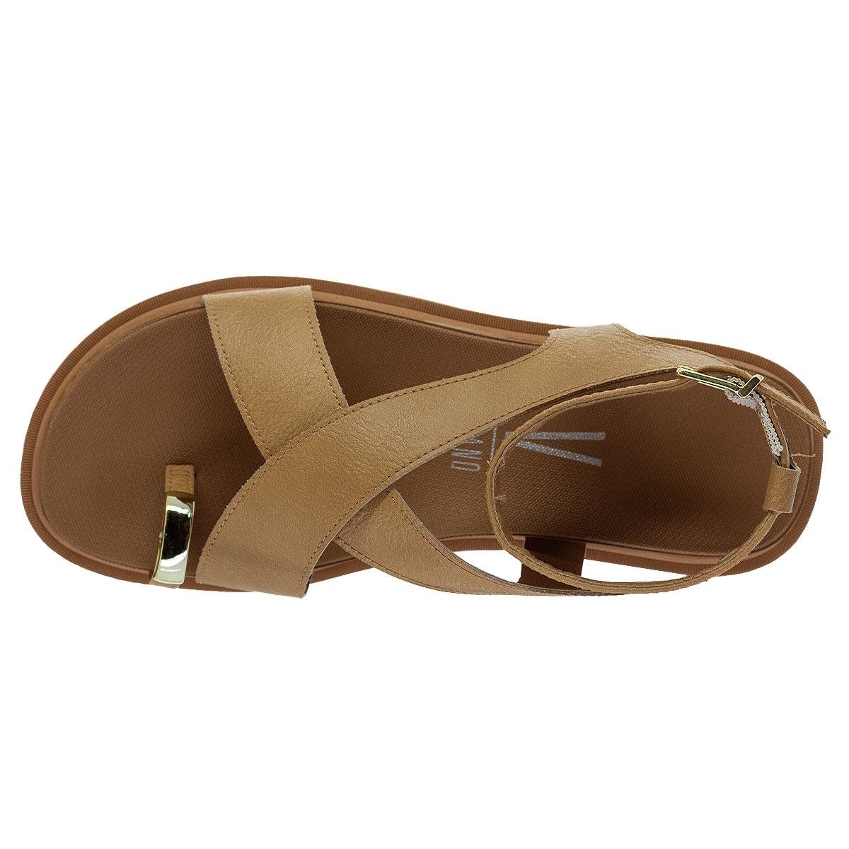 Sandália Papete Feminino Vizzano 6499.122 Camel Camel 3