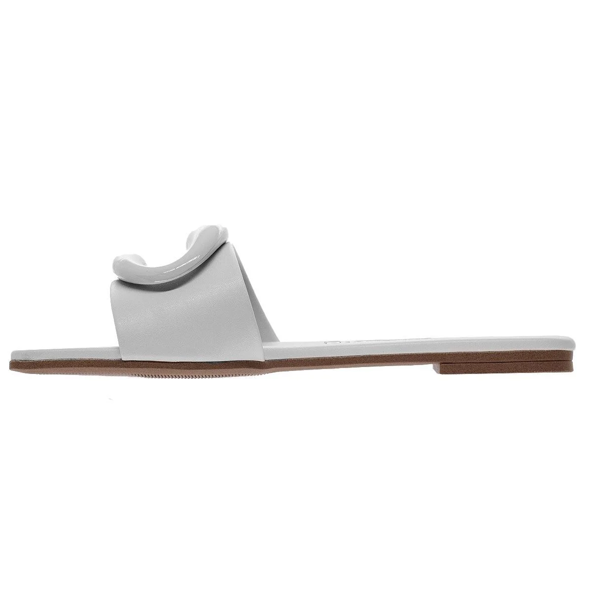 Tamanco Rasteiro Feminina Vizzano 6553.101 OffWhite Branco 2