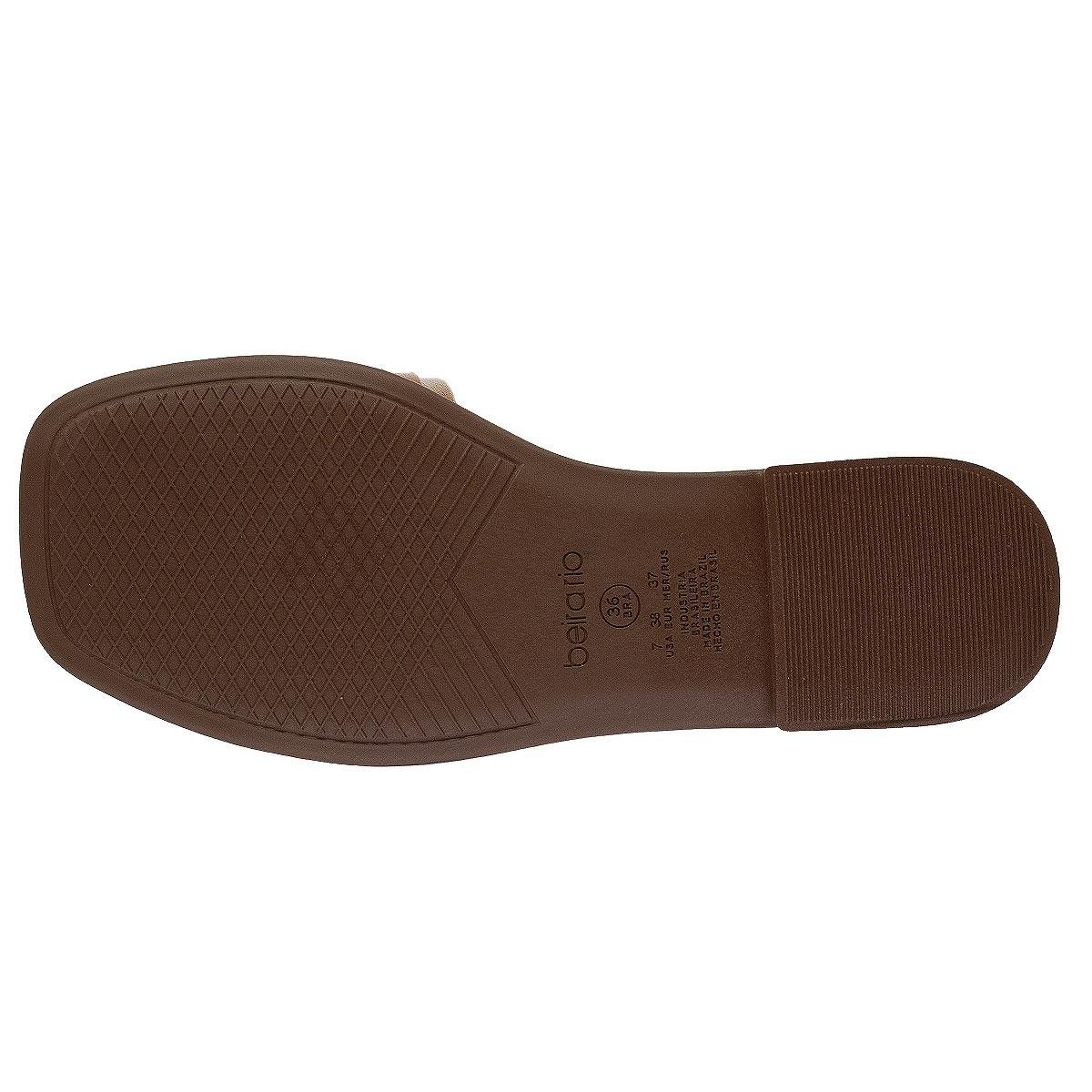 Rasteira Feminina Beira Rio 8506.207 Camel Camel 4