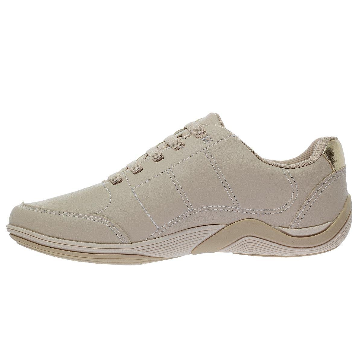 Tênis Casual Kolosh Feminino C3675 Bege Bege 2