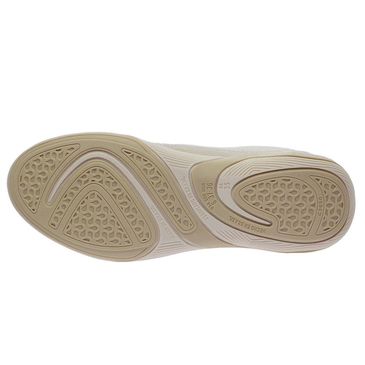 Tênis Casual Kolosh Feminino C3675 Bege Bege 4
