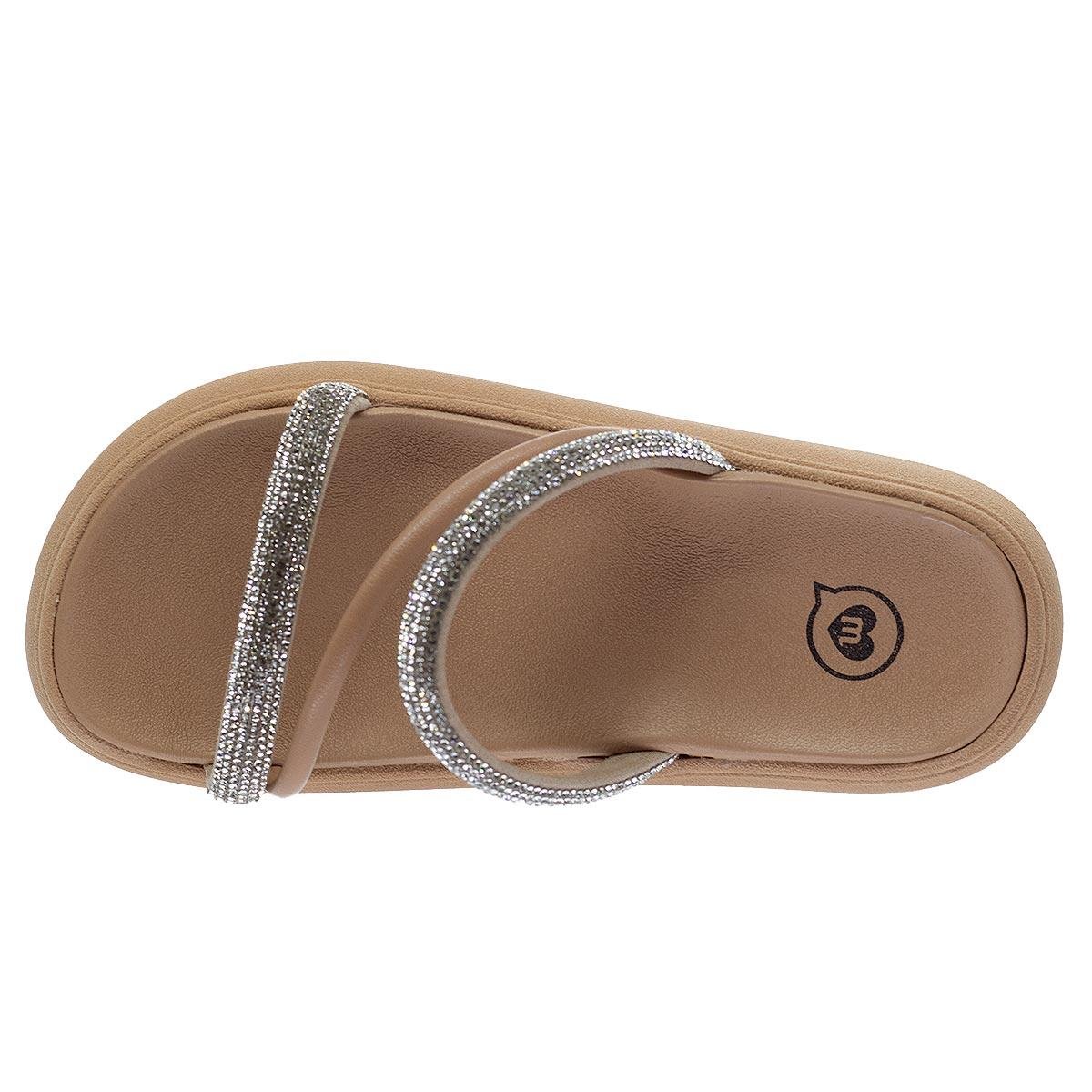 Tamanco infantil Menina Molekinha 2358.100 Nude Nude 3