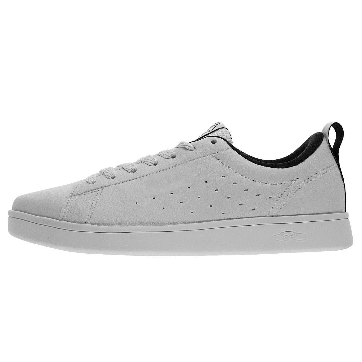 Tênis Casual Olympikus Masculino Only 2 Branco Branco 2