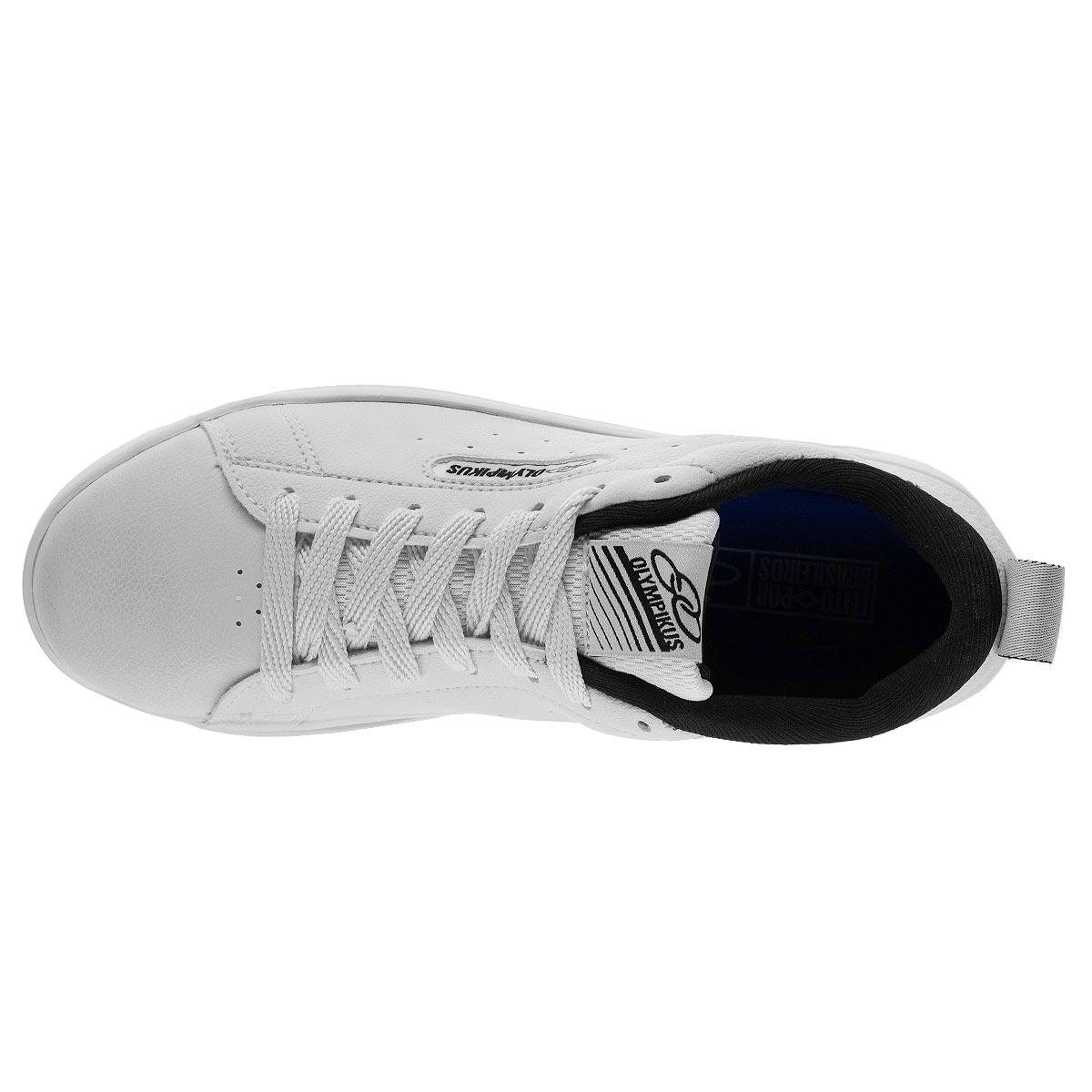 Tênis Casual Olympikus Masculino Only 2 Branco Branco 3