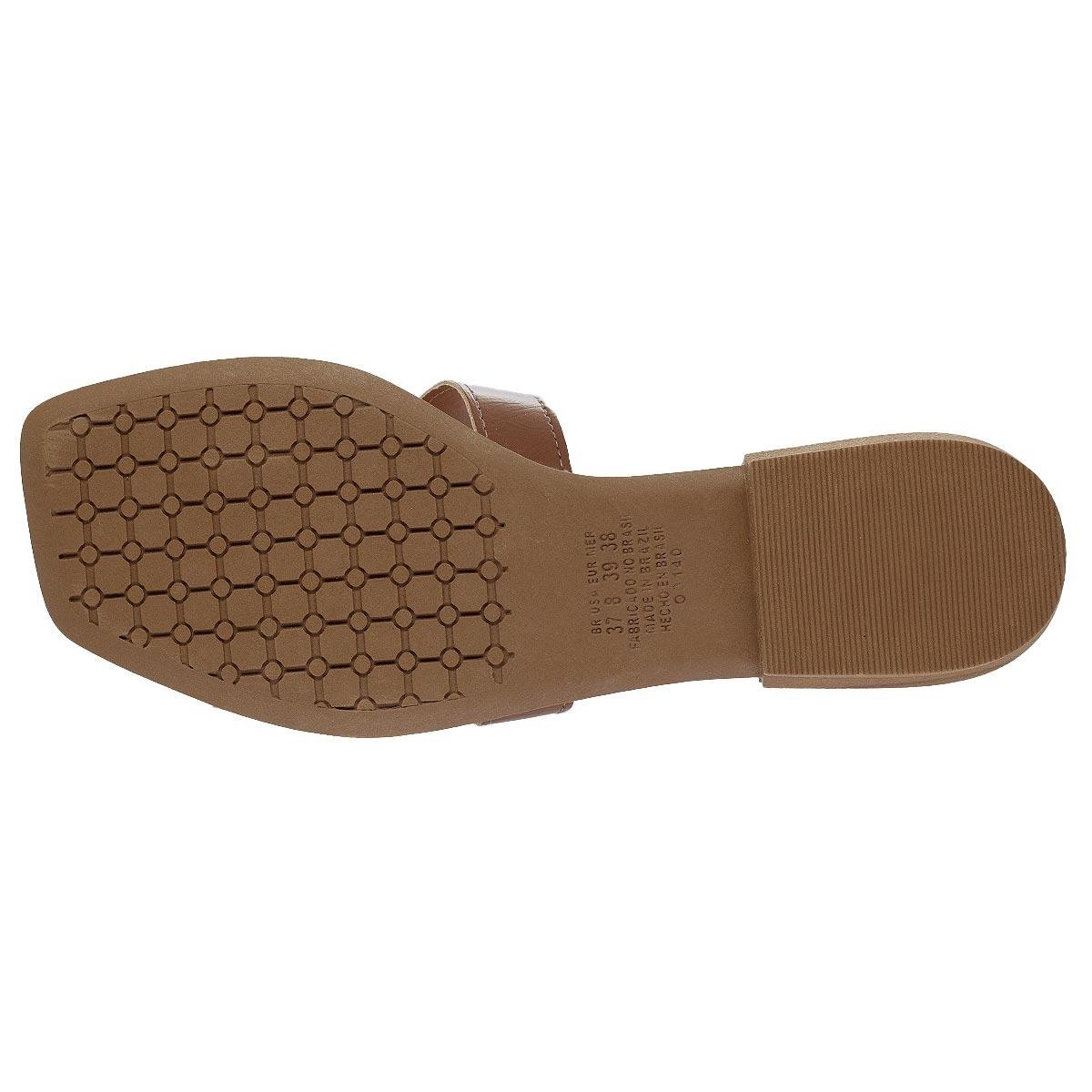 Rasteira Feminina Mississipi MF692 Marrom Tabaco 4