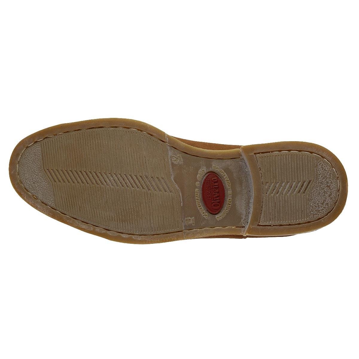 Botina Masculina Oliveira 0420 Marrom Marrom 4