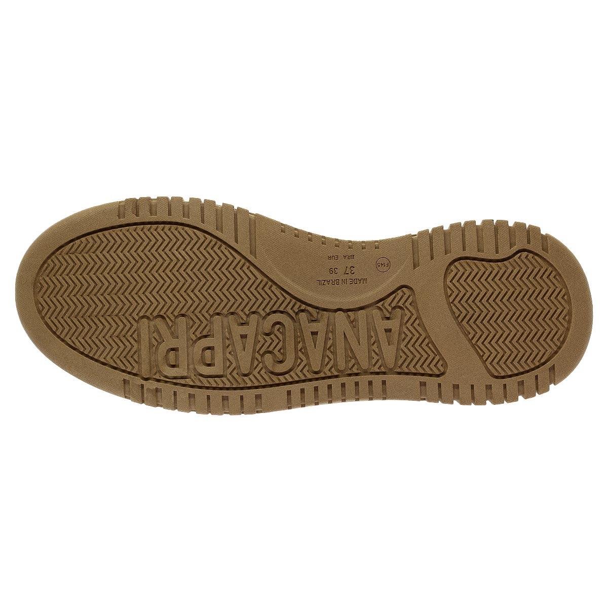 Tênis Casual Feminino Anacapri C307250002 Bege Bege 4