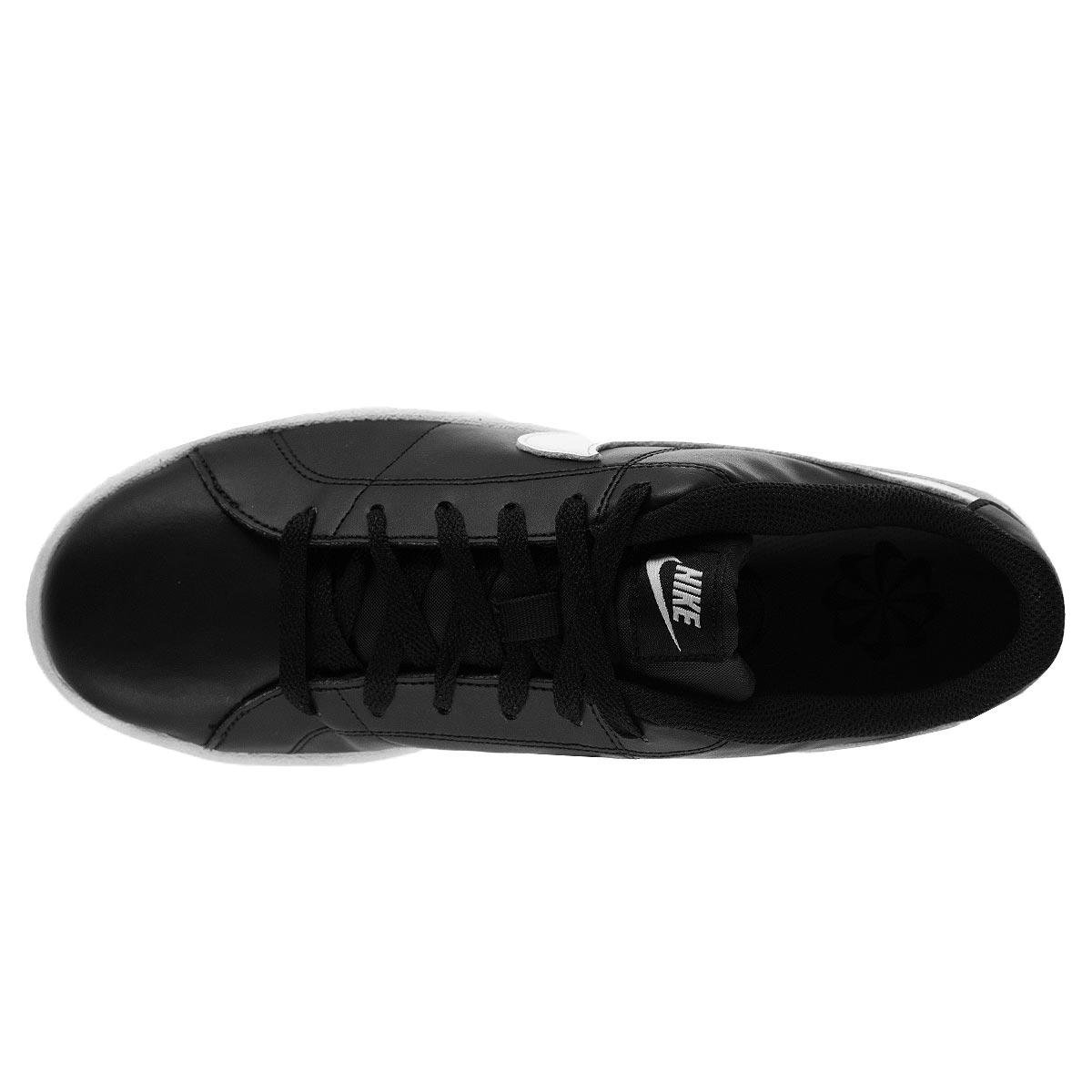 Tênis Casual Masculino Nike Court Royale 2 Preto Preto 3