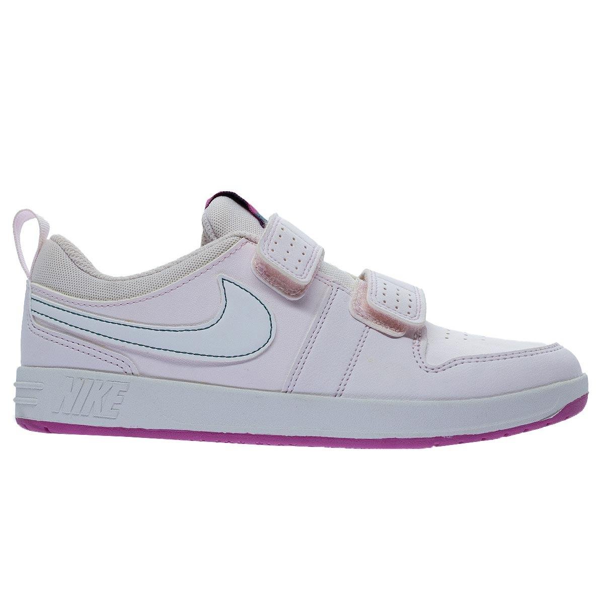 Tênis Casual Infantil Menina Nike Pico 5 Rosa Rosa