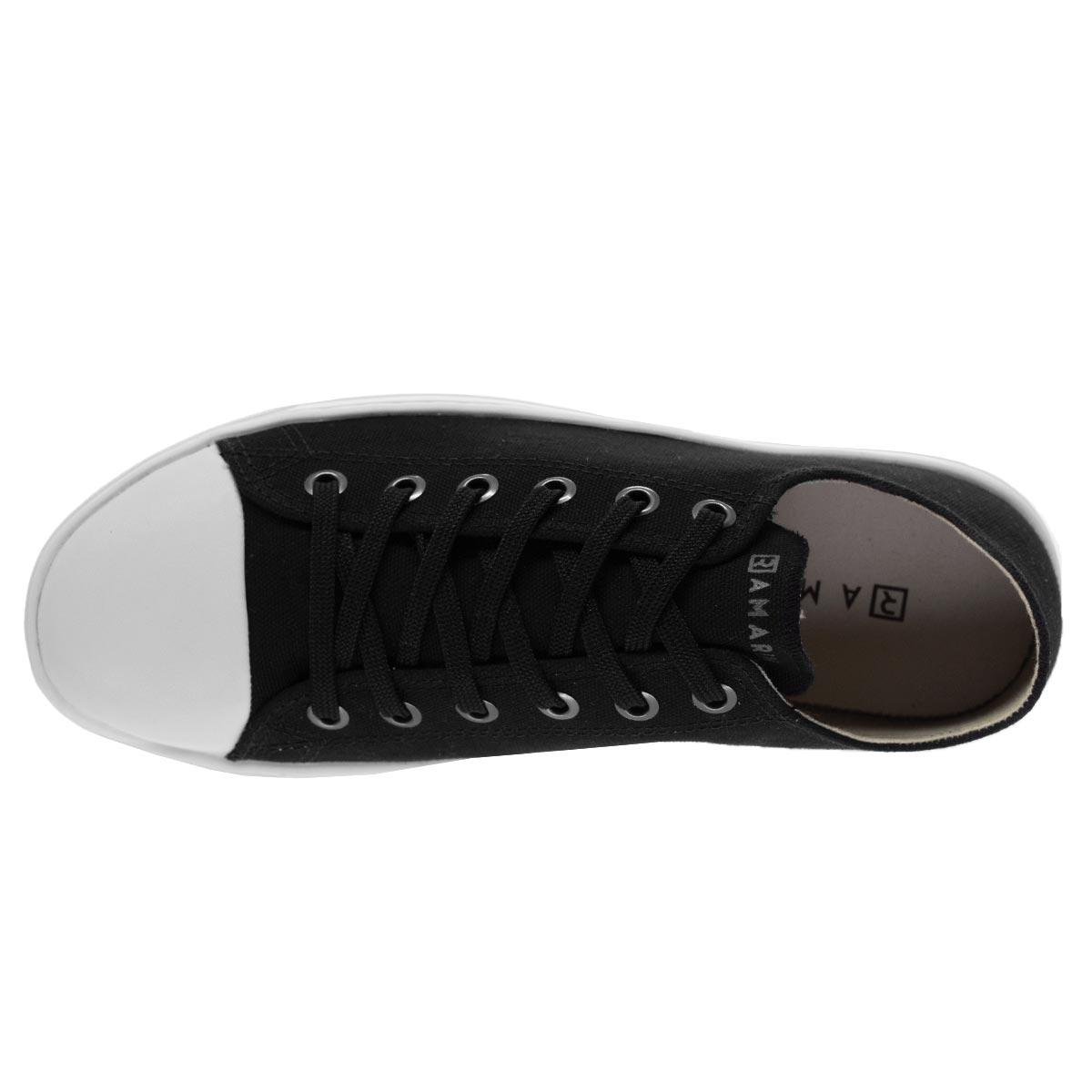 Tênis Casual Feminino Ramarim 2393222 Preto Preto 3