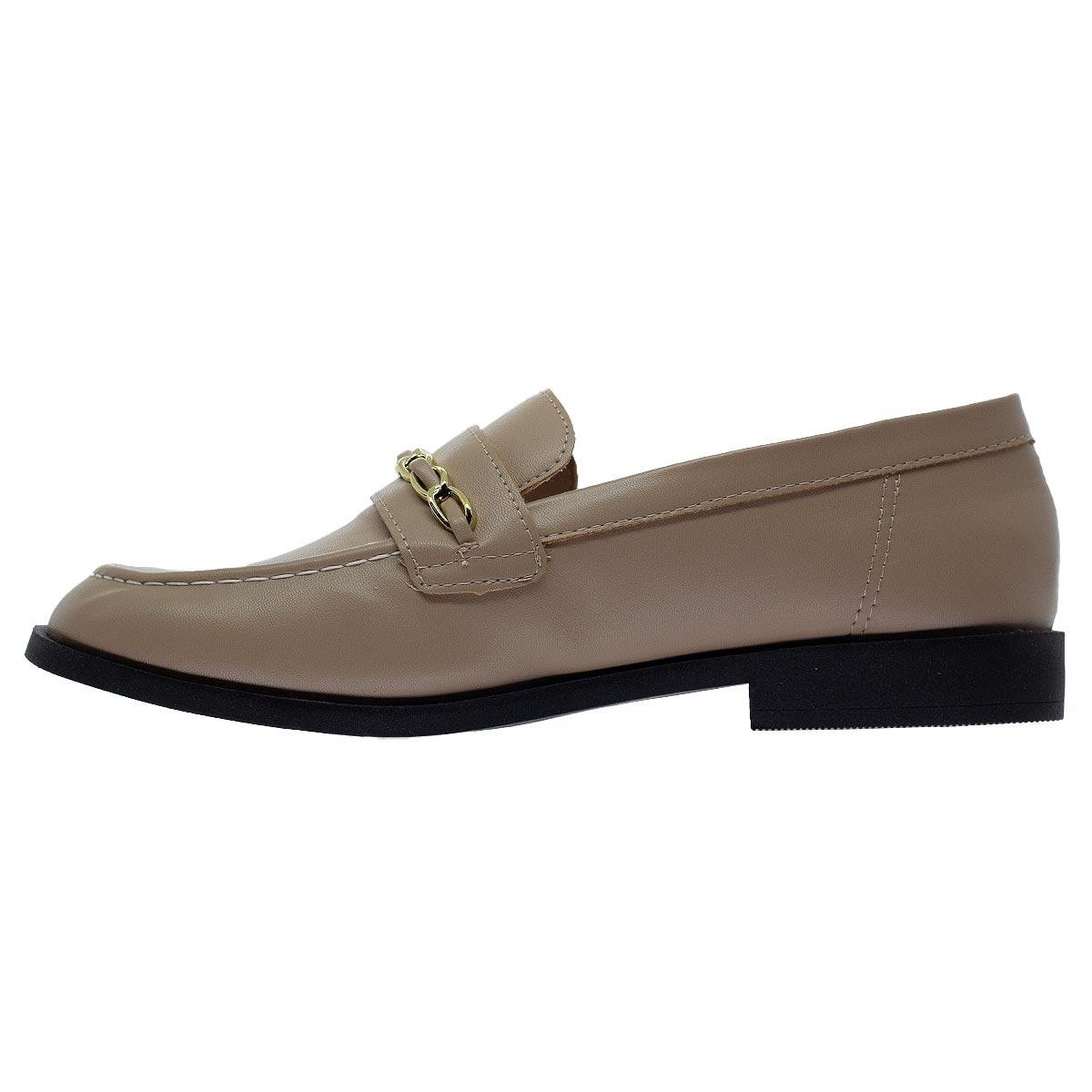 Mocassim Feminino Sua Cia 8347 Bege Bege 2