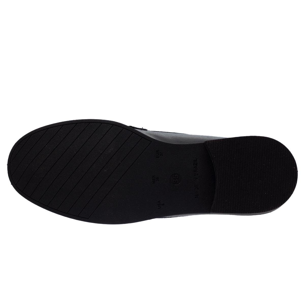 Mocassim Feminino Sua Cia 8347 Preto Preto 4