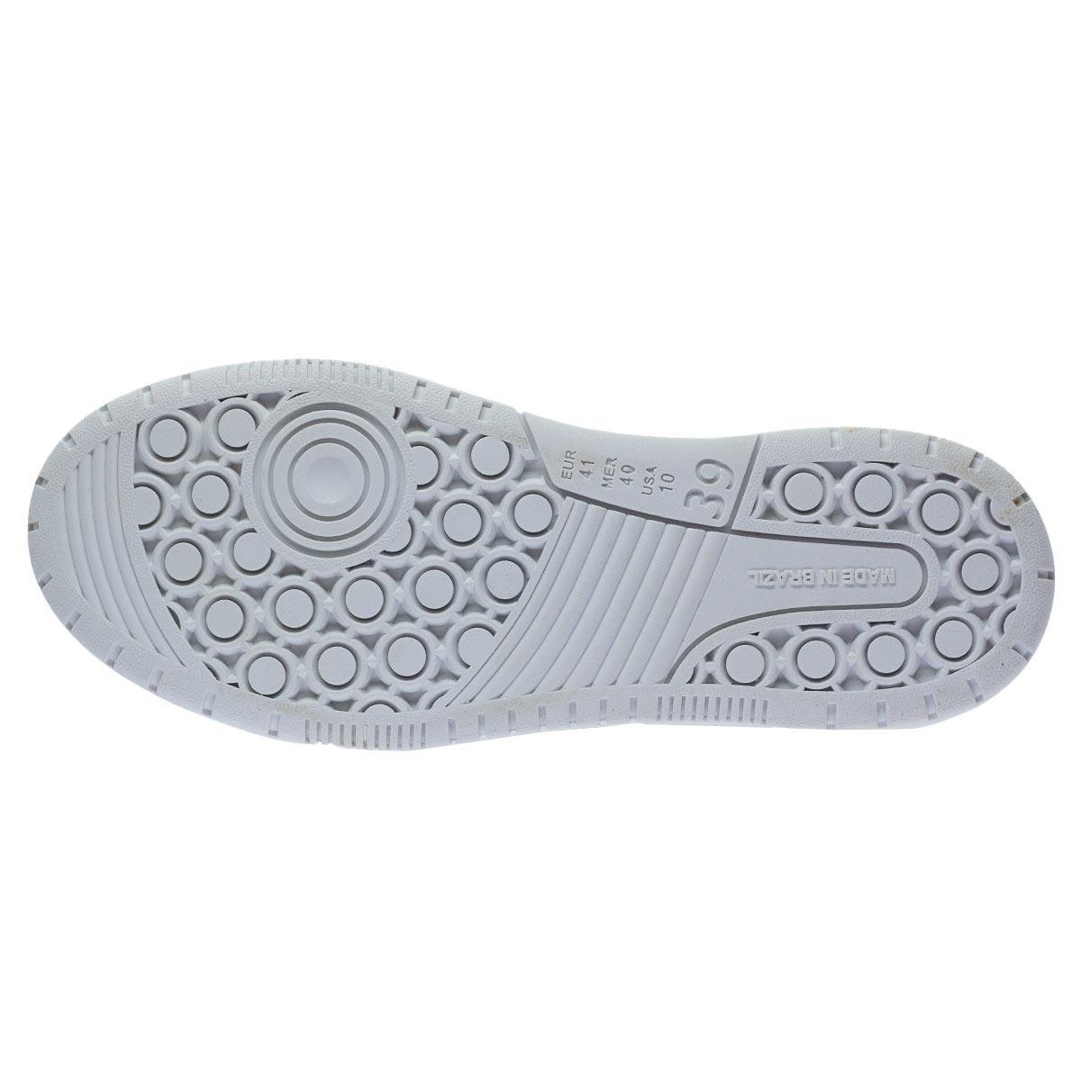 Tênis Casual Feminino Sua Cia 8331 Branco Branco 4