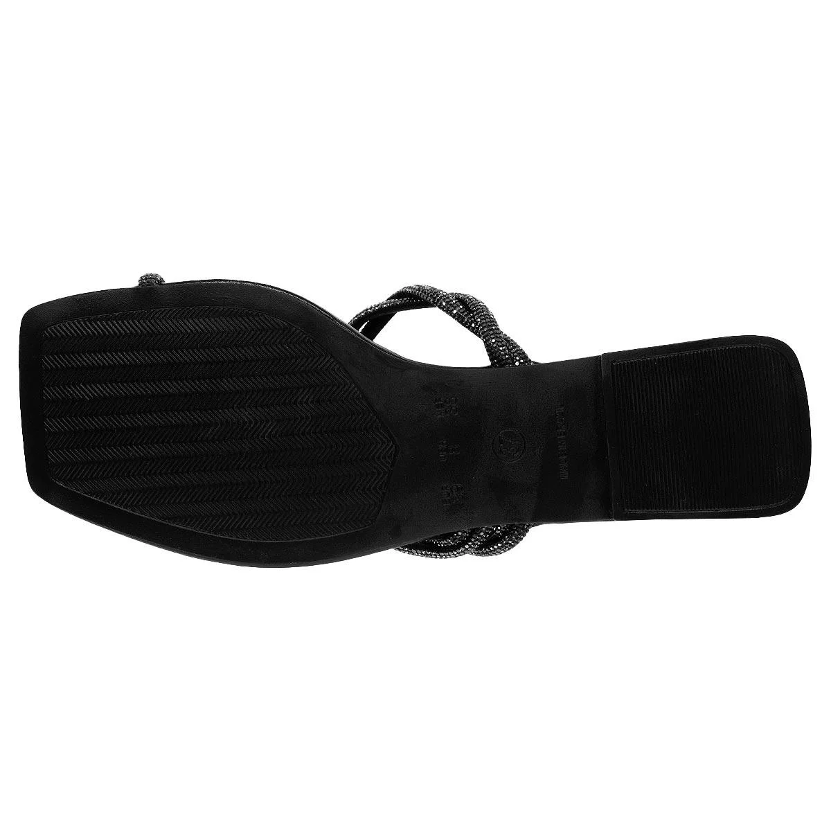 Rasteira Feminino Sua Cia 8230 Preto Preto 4