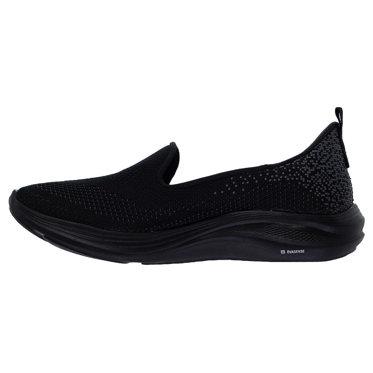 Tênis Slip On Feminino Olympikus Safira Preto Preto 2