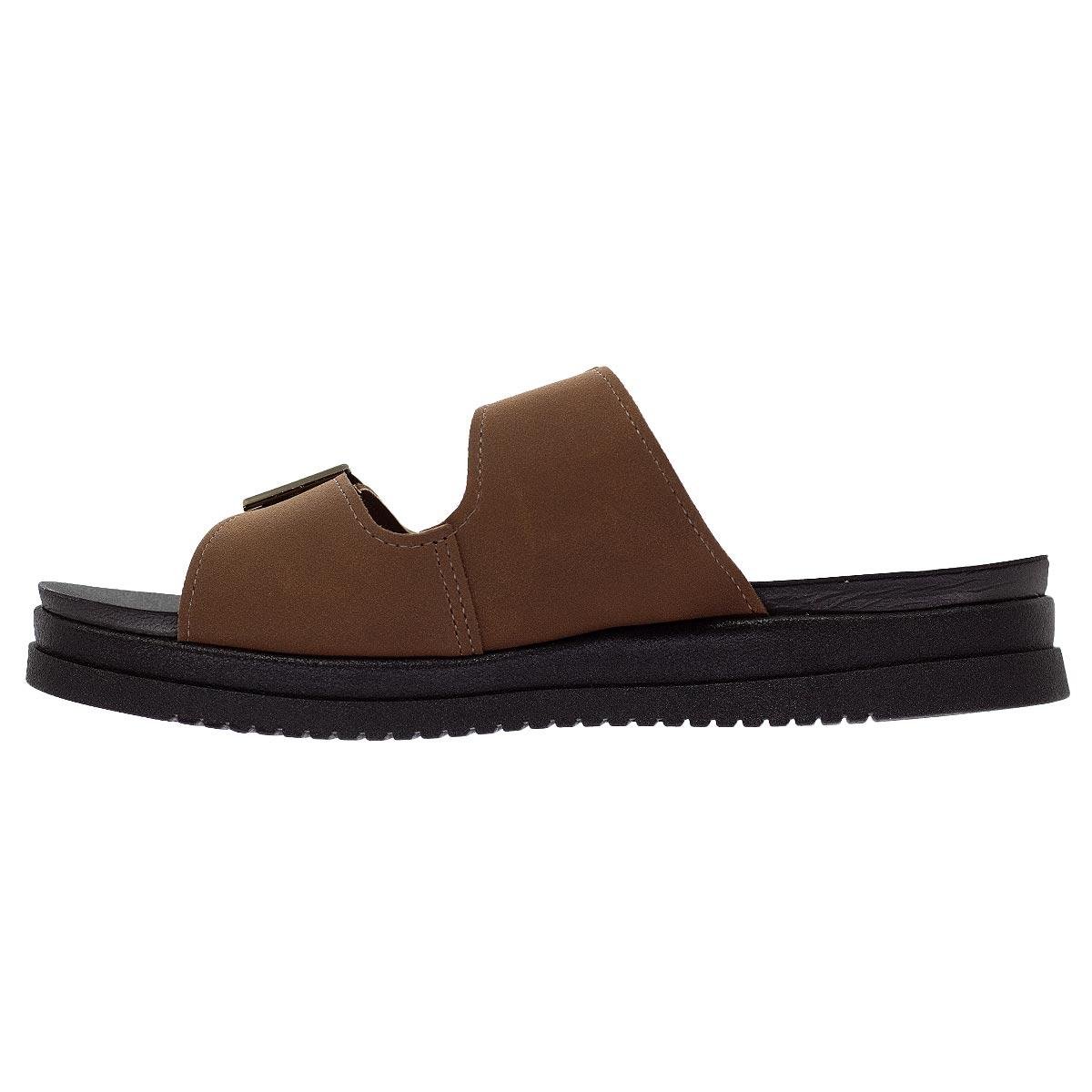 Tamanco Papete Feminina Mississipi MF911 Marrom Tabaco 2