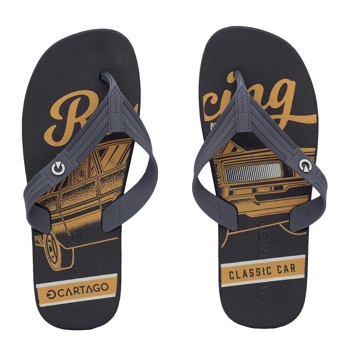 Chinelo Masculino Cartago Atlanta II 12432 Preto