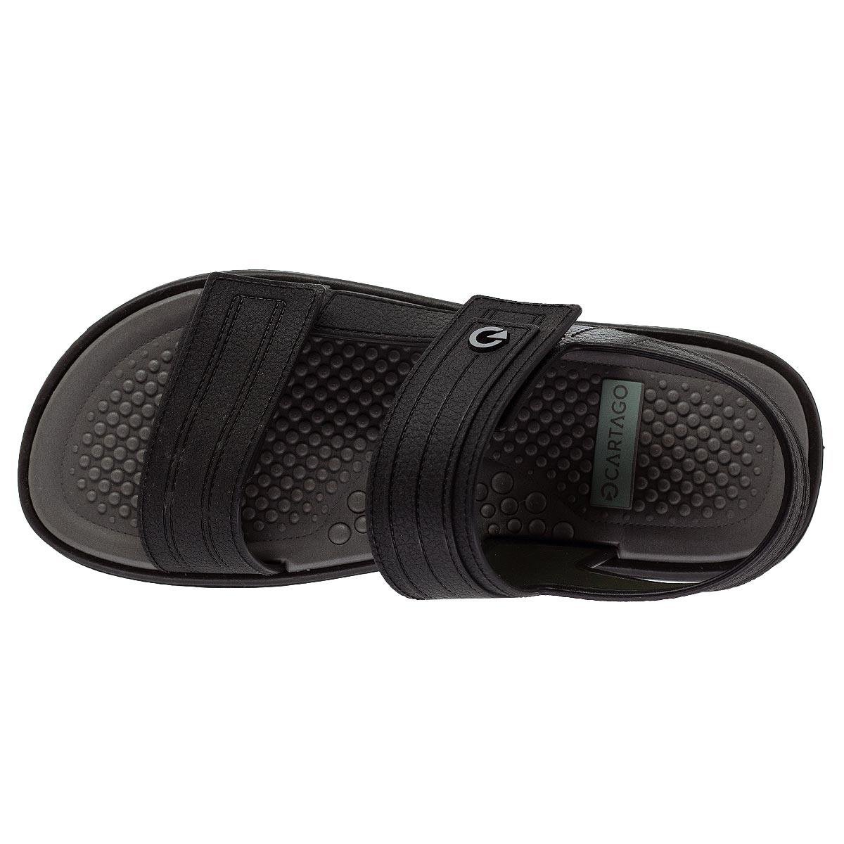 Sandália Infantil Menino Cartago Veneto 124508 Preto Preto 3