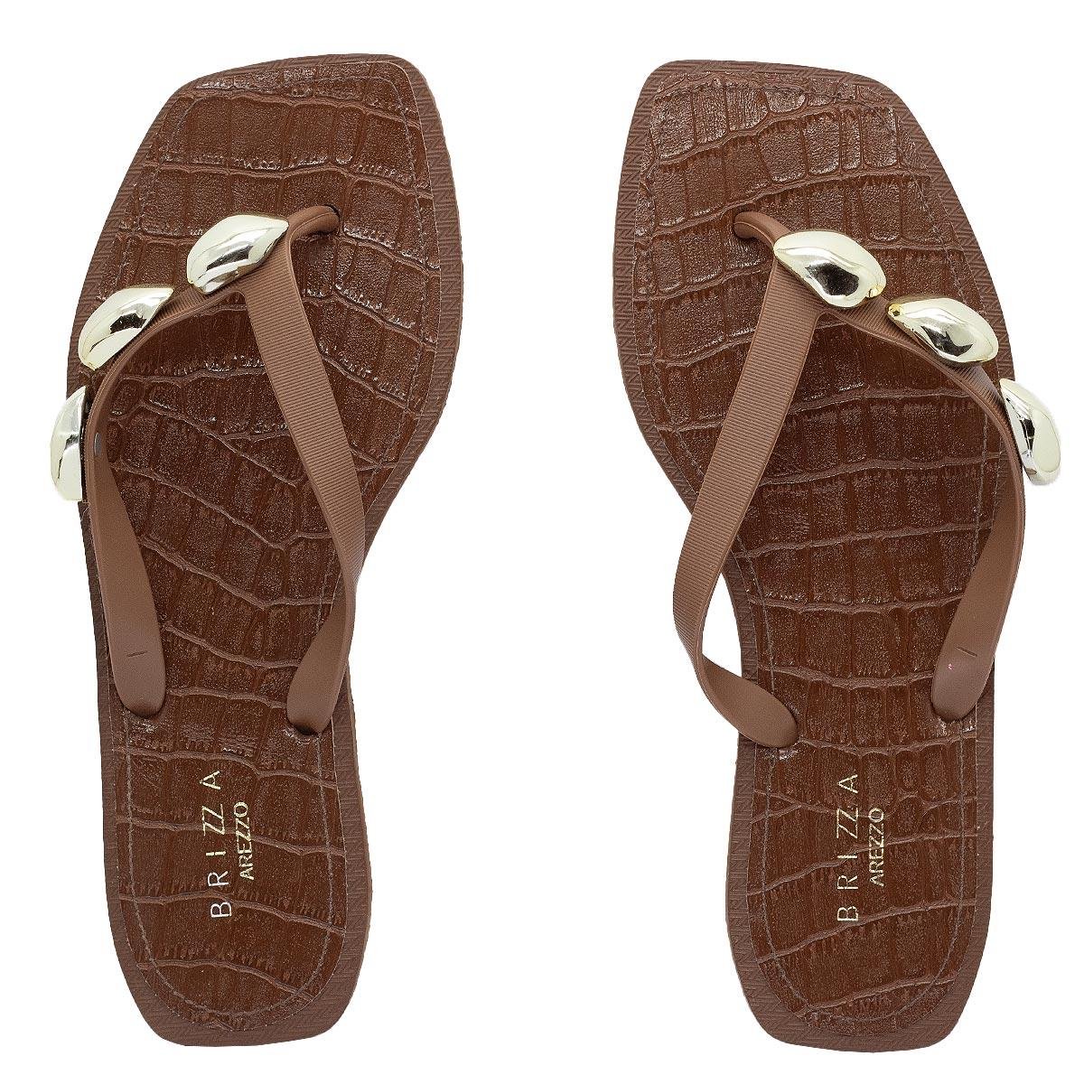 Chinelo Feminino Brizza Z1902702540002 Marrom